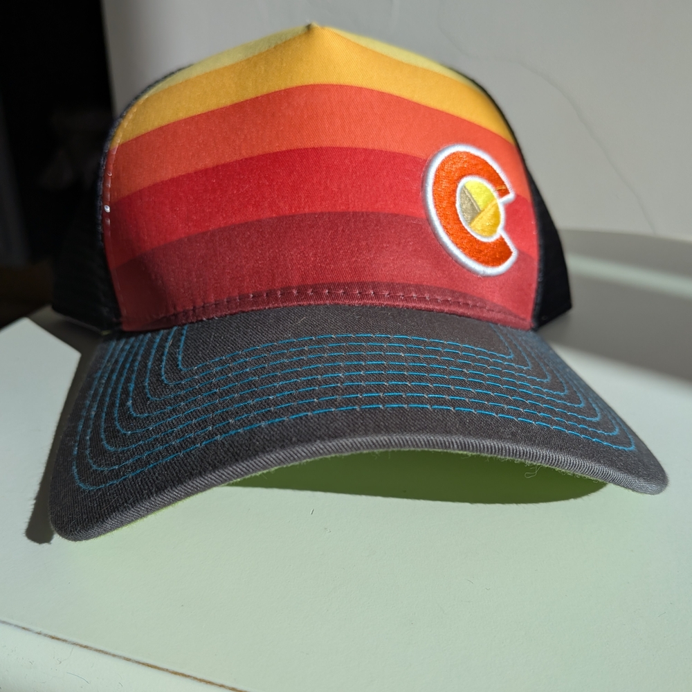 Colorful Gradient Cap with Logo